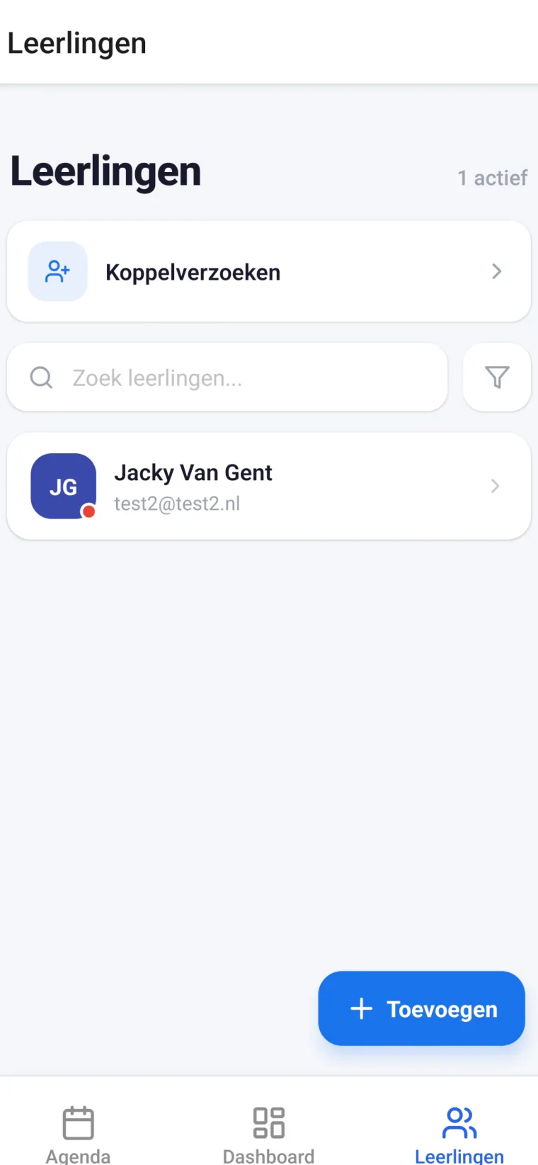 Driveplannen Instructeurs app screen 3
