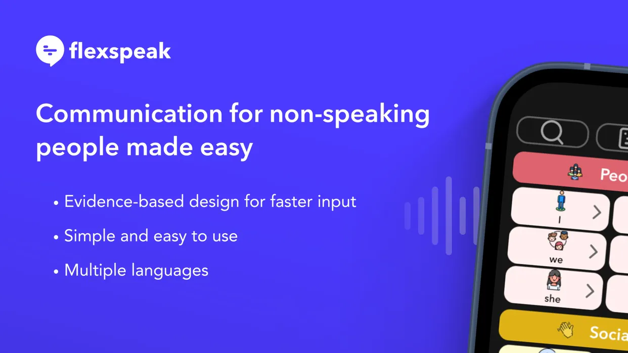 Flexspeak AAC web screen 3