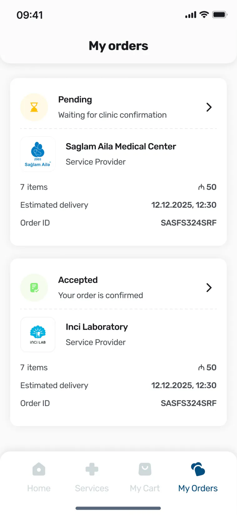 iMed app screen 3